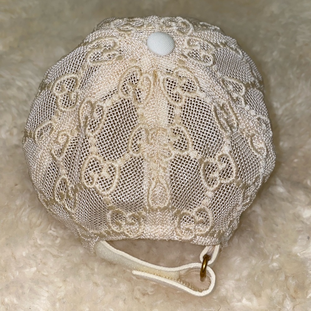 Gucci lace baseball hat - Picture 2 of 4